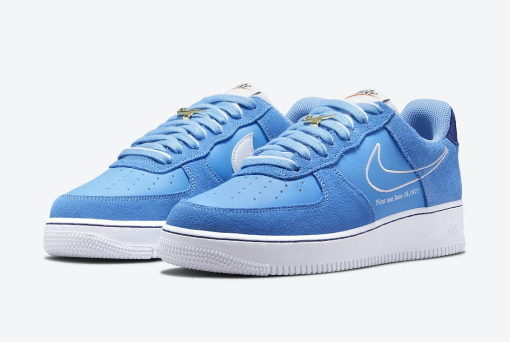 Nike Air Force 1 Low First Use University Blue DB3597 400 Megjelenes 4 Nike Air Force 1 "First Use"