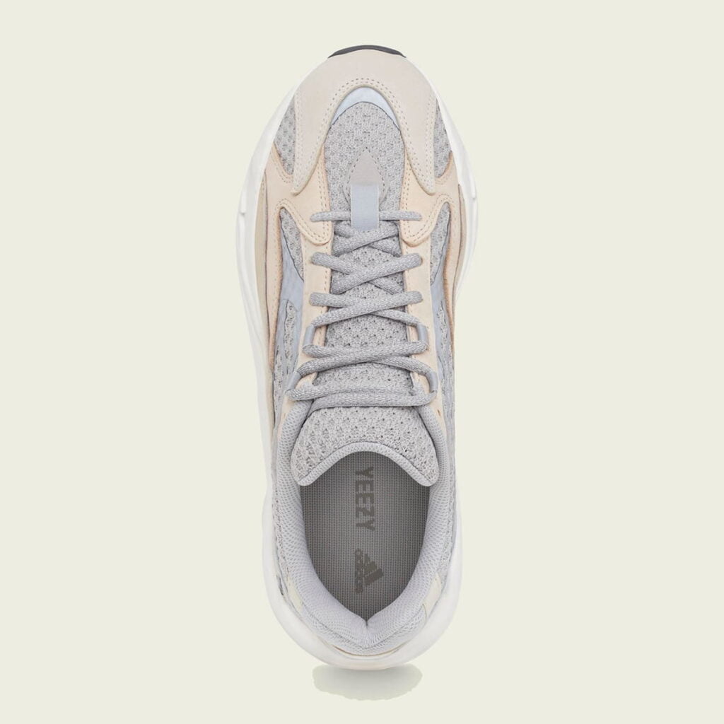 adidas Yeezy Boost 700 V2 Cream top view
