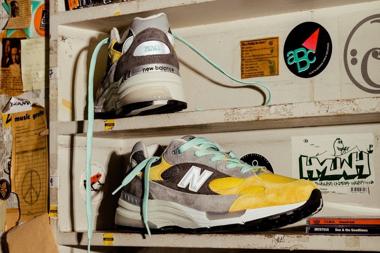nice kicks new balance 992